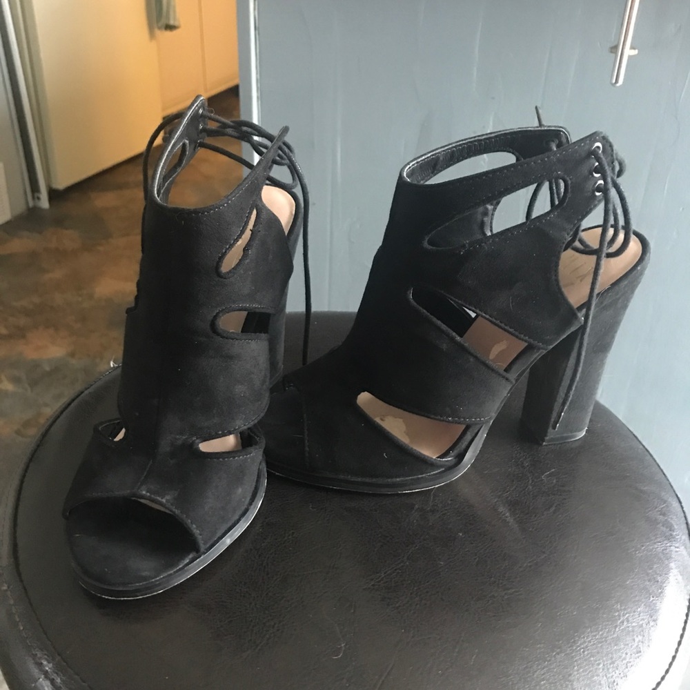 Black heels